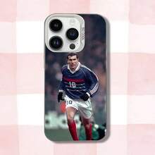 Z-Zinedines Z-Zidane Funda para 17,16,15,14,13,12,11,Pro,Max,Plus,air Funda Blanca Mate a Prueba de Golpes Galaxy S22 S23 S24 S25 Plus Ultra - Z5 - Ver 5