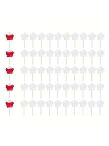 Cupcakes Pipettes, 50PCS 4ml Clear Plastic Transfer Liquid Dropper Pipettes, Suitable For Chocolate Or Strawberries Cupcakes, Ice Cream, Mini Cakes, Waffles, Children's Painting, Kitchen Supplies - long shape - View 11