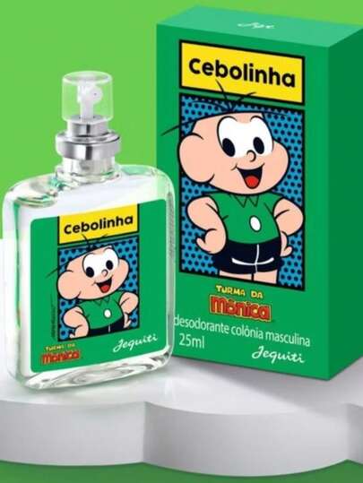Jequiti Perfume Cebolinha Jequiti Colônia 25ml Desodorante Citrico Bergamota limão