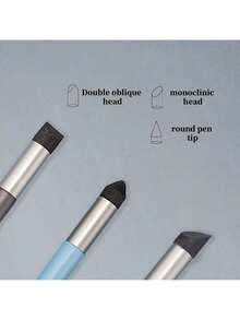 3/6pcs Washable Sketch Sponge Brushes, For Sketching, Drawing, Pastel, Highlighting Gray Details, Blending, Smudging And Erasing - Sets - View 6