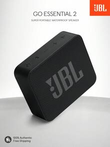 JBL GO ESSENTIAL 2 超便携无线蓝牙音箱 IP67 防水防尘 强劲低音 紧凑型桌面音响 理想礼物 - 黑色 - 查看 1