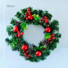 Weihnachtskränze Dekorationen, Schleifen Dekor Kränze, Feiertags-Dekorative Kränze, Innen Weihnachtsdekoration, Thanksgiving Dekoration, Außen Weihnachtsdekoration, Große Weihnachtskränze, Saisonale Dekorationen, Feiertags-Dekorationen, Herbst/Winter Stil, Geeignet für Innen-/Außendekoration, für Kamin, Wandakzente und Weihnachtsdekorationen Zuhause Weihnachtsdekoration Raumdekoration