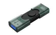 Kingston Technology DataTraveler 128 GB USB-A + USB-C 3.2 Gen 1 DuoG2 - Verde-azulado - Ver 5