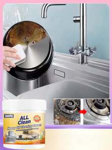 100毫升除锈除渍剂，增亮抛光，深层清洁，去除污渍、指纹和油脂，适用于不锈钢、炊具、炉灶和烤箱。 - 彩色 - 查看 14