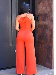 Women Bodysuits - Burnt Orange - View 3