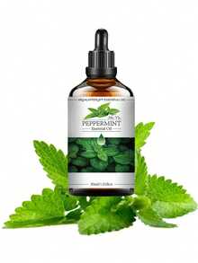 Christmas 1pc 30ml / 1-Ounce Large Bottle Of Mint Aromatherapy Essential Oil With Dropper, Suitable For All Scenarios. Space Aromatherapy Essential Oil Is Suitable For Humidifiers And Diy Aromatherapy Candles Home Decor New Year Gift