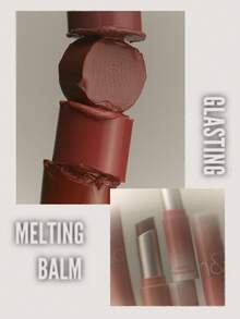 Rom&nd Romand Glasting Melting Balm,Moisturizing, Nourishing, Solid Color,3.5g/0.12oz - 15 Pecan Brew - View 8