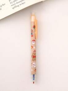 8/12 pezzi Penne cancellabili con stampa natalizia per studenti, regali di cancelleria natalizia di alta qualità, penne a punta sferica con funzione di cancellazione magica