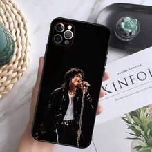 Custodia per telefono classica con ballerino Michael J. Jackson, compatibile con 16, 15, 14, 13, 12 Mini, 11 Pro, XR, X, XS, MAX, 7, 8 Plus, cover in silicone morbida nera. Compatibile anche con custodia per Samsung Galaxy S17, S17 Pro, S17 Pro Max - Z3 - Visualizzare 12