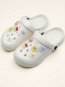 Suricat 10 قطع شارم شفاف بأشكال البطة والأرنب والفطر والزهرة، السمكة والسرطان والأخطبوط وحصان البحر، مناسبة للكلوغ والصنادل الشاطئية