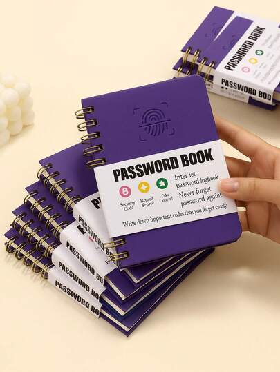 Trees 1 Of 120 Pages Simple Password Book, A6 Minimalist Advanced Address Password Manager With Website Password Quick Access Username And Password Storage Perfect For Home Office Internet Computer Logins,School Office Supplies Gifts For Women