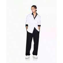 Armani Exchange Men's Night Lab Embellished Woven Shirt | - 白色 - 查看 2