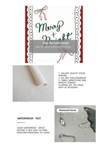 1 Stück gerahmtes Vintage Weihnachts-Wandkunst, gestreifter Hintergrund mit Schleife & Spitzenbesatz, Feiertags-Typografie Muster für Schlafzimmer, Wohnheim, Party, Retro festliche Dekoration mit botanischen Elementen, einzigartiges Geschenkidee Weihnachtsdekoration Weihnachtsbaum Geschenkdekoration Thanksgiving Hochzeit Heimdekoration Herbstdekoration Herbstdekoration Geburtstagsdekorationen für Geschenke Partyartikel Innenraum Feiertags Festival Dekoration Halloween Dekoration Wanddekoration Halloween Ornamente