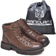 Men's Ranclafe Mid-Calf Genuine Leather Ankle Boots - Rỉ Nâu - Xem 3