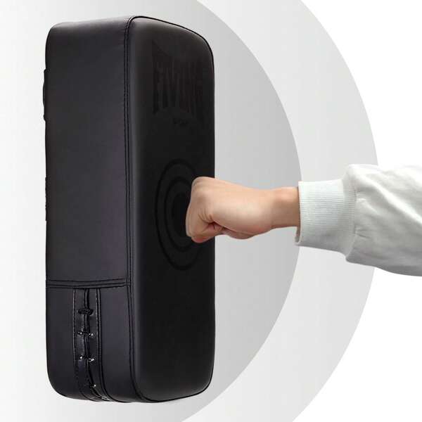 1 pieza Objetivo de pie de boxeo. Almohadilla Muay Thai universal. Diseño curvo reforzado. Objetivo de mano para entrenamiento profesional de adultos. Objetivo cuadrado pequeño. Gimnasio. Equipo de entrenamiento para socios de estudio de boxeo.