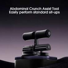 Benbo 1 Set Sit-Up Training Device, Includes Portable Sit-Up Exercise Device With Phone Holder, 2 Strong Suction Cups, And Adjustable Tripod, Ideal For Abdominal Muscle Workout, Suitable For Home Exercise, Fitness And Sports - Multicolor - View 6