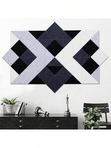 Tutmyrea 41 Pack Self-Adhesive Triangular Acoustic Panels, 88"X35" Sound Absorbing Panels, Soundproof Wall Panels, Wall Decoration Art Soundproof Wall Panels For Studios, Homes, Offices(Mountain Peak)