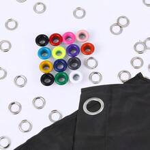 210 Set 3mm Metal Eyelets Paper Crafts, Colorful Eyelets And Grommets Small Round Eyelet Grommets Fabric Canvas Bag Leather Shoes Clothing Scrapbooking Card Making, 14 Colors - ban đầu - Xem 7