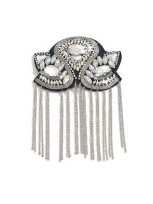 1 buc. Elegant la modă, unic, personalizat, cu ciucuri aurii, accesoriu pentru bărbați, potrivit pentru naveta zilnică de afaceri