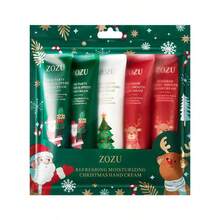 5pcs Christmas Refreshing Hand Cream Set, Moisturizing Hand Cream For Autumn/Winter, Portable Hand Cream To Prevent Dryness - Multicolor - View 13