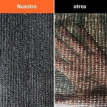 Malla Sombreadora, Toldo Rectangular, Lonas para Exteriores, Sombra Toldo para Jardin, 98 Sombra Exterior, Polietileno Alta Densidad para Patio Jardn, Piscina y Actividades al Aire Libre Negro, 5*8 - Negro + 5*8 - Ver 8