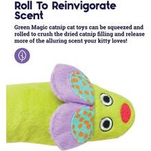 Catstages Green Magic Mightie Mouse Catnip Cat Toy - 1CountPackof1 - Xem 5