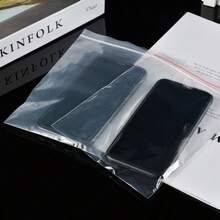 100-Pe Ziplock Bag Thick Transparent Sealed Bag Plastic Packaging Bag Storage Seal Bag Jewelry Packaging Bag Waterproof Bone Bag