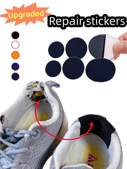 6 件套鞋跟保护贴，自粘式鞋跟内衬修补贴，适用于运动鞋