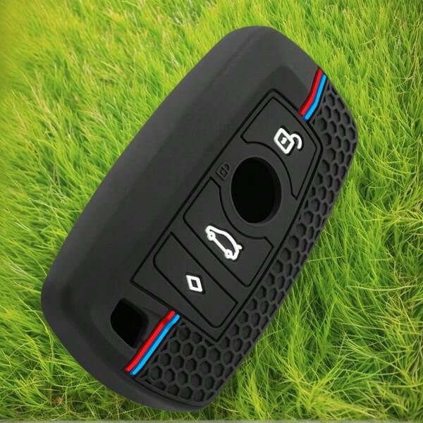 Silicone For BMW 1 3 5 7 Series X1 X3 X4 X5 X6 F10 F20 F30 F34 F25 F31 M3 M4 E34 Remote Car Key Case Cover Holder