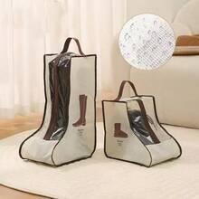 Dustproof And Moisture-Proof Boots Storage Bag, Shoe Storage Bag With Handle - Suitable For Flat Boots, Ankle Boots And Tall Boots - Travel Shoe Storage Bag Portable Boots And Shoes Storage Bag, Home Dustproof Boots And Shoes Storage Bag, Suitable For Home And Travel