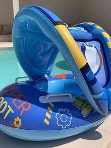 Inflatable Float For Children - Blue - View 1
