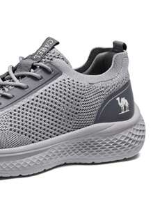 CAMEL CROWN Zapatos deportivos casuales para hombre, ligeros, cómodos, con absorción de impactos, transpirables y de malla suave en la suela, para otoño
