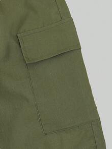 2pcs/Set Girls Back To School Fashion Graphic Print Long Sleeve Sweatshirt + Casual Straight Leg Cargo Pocket Pants, Stylish Sporty Collegiate Outfit For Girls Outdoor Wear, Autumn/Winter