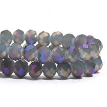 1 pièce Perles de cristal de quartz violet électrolytique, perles DIY pour la création de bijoux de mode décontractés étincelants. Convient pour les bracelets, colliers et bijoux faits main pour les festivals et les fêtes. Accessoires de breloque, de pendentif de téléphone et de décoration de porte-clés - Galvanoplastie de jade violet - Voir 8
