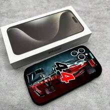 44 L-Lewis H-Hamilton-S Phone Case For IPhone 17,16,15,14,13,12,Pro,Max,Plus,E,SE4,Air,Mini Black Soft Box - z2 - 查看 2