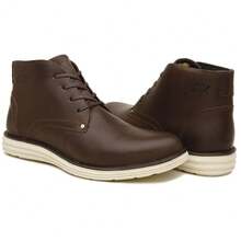 Ferraretto Men's Mid-Calf Casual Boot - Coffee - View 3