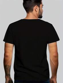 Camisetas de Navidad Familiares 2025 Conjunto a Juego - Camisetas de Cuello Redondo 100% para Hombres y Mujeres con Gorro de Santa Festivo y Estampado de Copos de Nieve, Diseño Festivo Rojo y Verde, Camisetas de Manga Corta Casual para Parejas, Amigos, Familia - Navidad, Halloween, Acción de Gracias y Nochevieja - Camisetas Transpirables y Duraderas para Eventos de Grupo, Cosidas con Doble Aguja para Durabilidad, Colores Vibrantes, Ajuste Cómodo, Ideal para Uso Diario y Reuniones Festivas, Ropa de Celebración de Temporada, Duradera - Negro - Ver 3
