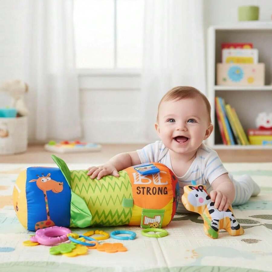 HKB MULTILOJA Zoo Animals Kids Activity Pillow For Headrest - HK Toys - Nhiều màu - Xem 1