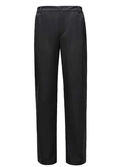 CAMEL CROWN Men's Outdoor Softshell Pants, Wind & Water Resistant, Thermal Lined, Warm, Anti-Static, Stretchy, Straight Leg Hiking Trousers, Autumn/Winter