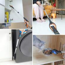 1pcs-Foldable Reach Gripper Pickup Tool With 360° Rotating Jaws And Magnetic Tip, Trash Picker Upper Gripper - Orange - View 6