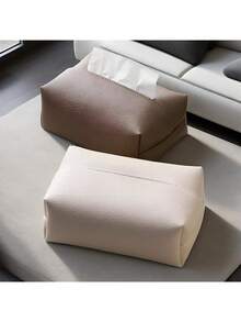 Stilvoller und minimalistischer Leder Taschentuchbox - perfekt für den Heim- und gewerblichen Gebrauch, mit elegantem Design für Wohnzimmer, Hotels und Restaurants. Strapazierfähige und praktische Servietten-Aufbewahrungstasche, um Ihren Raumdekor aufzuwerten