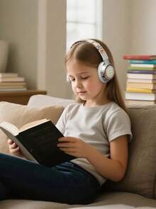 [Halloween Gifts]Wireless Headphones With Headphone Stereo 5.3 Wireless Chip Lightweight Folding Design, Gaming Headphones Stereo, Music And Sports Headphones, Push Button Volume Control, Mobile Phone Compatible, 3.5mm Plug, Type-C Charging Suitable For Gift Giving/Halloween/Christmas