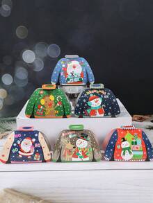 Hộp kẹo Giáng sinh 24 chiếc, Hộp quà Giáng sinh có hình ông già Noel, người tuyết, nai sừng tấm, chim cánh cụt, chủ đề áo len xấu xí, hộp quà tặng tiệc Giáng sinh, đồ trang trí Giáng sinh cho gia đình, đồ trang trí tiệc Giáng sinh, đồ dùng cho lễ hội tại nhà, đồ trang trí Giáng sinh, đồ trang trí Giáng sinh, đồ dùng cho tiệc ngày lễ, đồ trang trí mùa đông, đồ trang trí tiệc năm mới, quà tặng Giáng sinh - Nhiều màu - Xem 6