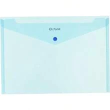 F412A Sobre Portadocumentos Horizontal Polipropileno con Broche de Presin, Tamao Carta, Color Azul - Azul - Ver 1