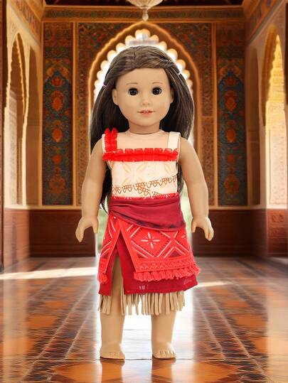 16-18 Inch Children's Doll Clothes Set, Realistic Doll Outfit, Kids Dress Up Game, Doll Accessories, Holiday Gift, Christmas Gift, Birthday Gift (Doll Not Included)