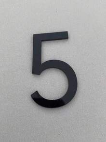 1 套 0-9 自粘彩色透明邮箱号码：酒店和办公室装饰门牌贴纸，金属饰面数字，耐用壁挂，适用于感恩节、万圣节、圣诞节房间装饰