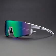 Large Frame PC Fashion Glasses For Women And Men, Optional 1 Pair/2 Pairs Set - 黑灰 - 查看 7