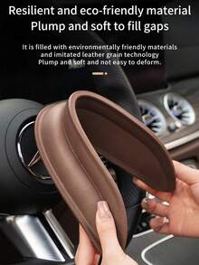Car Seat Gap Filler, Insertable Car Seat Crevice Filler Strips, Universal Seat Gap Blocker To Prevent Items From Falling, Car Accessories - Multicolor - View 3