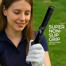 Right - Handed Grip Trainer U2013 Swing Correction HandWrist Positioning, Anti - Slip Grip - 黑色高爾夫球握把右手 - 查看 9