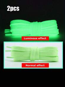 闪亮夜光扁平鞋带 - 完美适用于低帮帆布鞋、运动鞋和休闲鞋 - 女士运动鞋带，情侣款配套配饰 - 彩色 - 查看 19